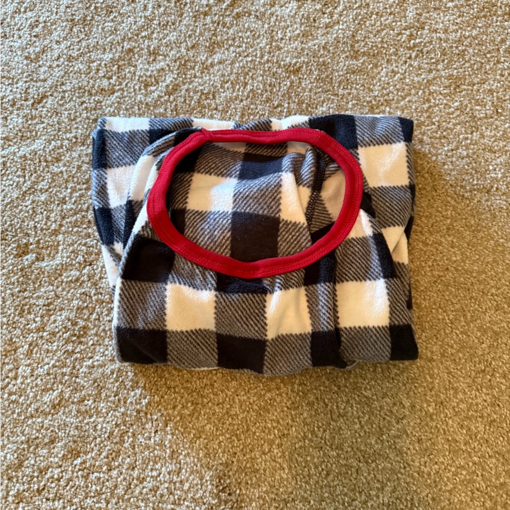 Dog Clothes! Black and White Plaid - Wondershop (Target) Matching Family Pajamas